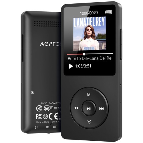 Agptek a02 mp3 64gb - agptek,