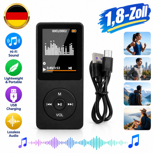 Bluetooth mp3 player 128 - 5.0, mp3-player