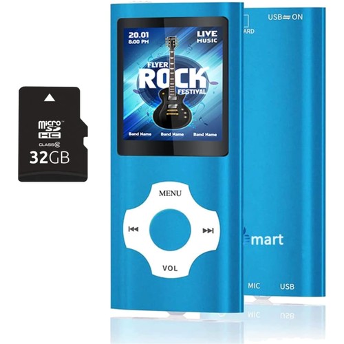 Mp3 player 32gb - 32gb, microsd
