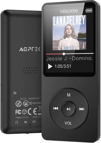 Agptek mp3 player gb - 32,